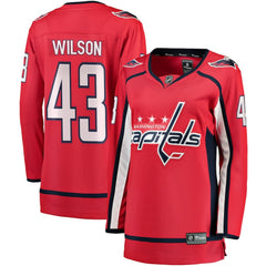 Tom Wilson Washington Capitals Fanatics Women's Breakaway Player Jersey