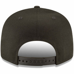Los Angeles Dodgers Black on Black 9FIFTY Team Snapback Adjustable Hat - Black | New Era