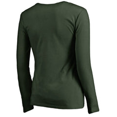 NFL Green Bay Packers Women's Graceful Long Sleeve V-Neck T-Shirt