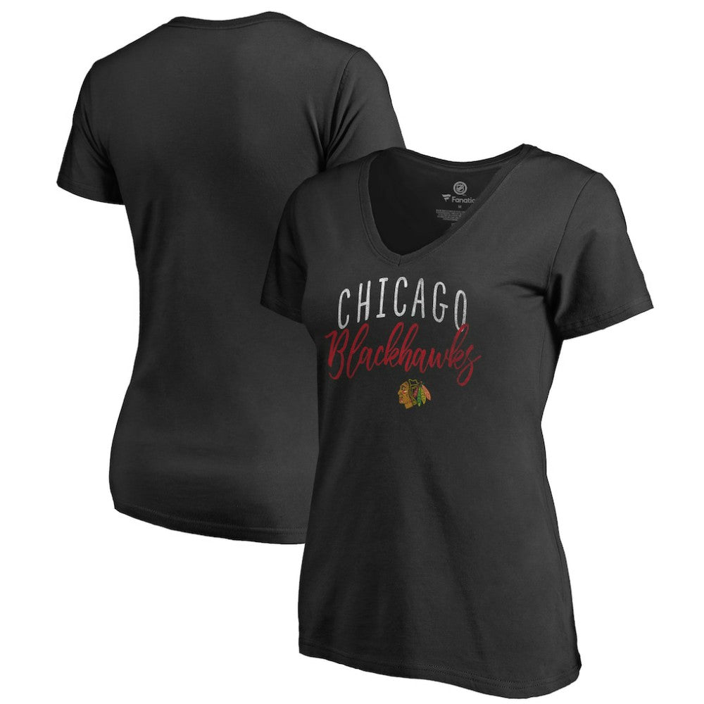 Chicago Blackhawks Women's Graceful V-Neck T-Shirt