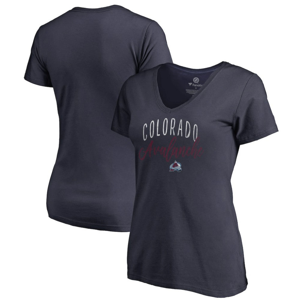 Colorado Avalanche Women's Graceful V-Neck T-Shirt
