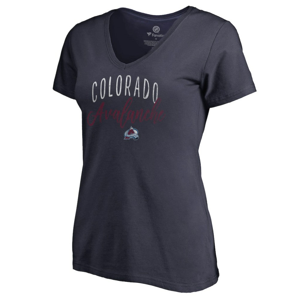 Colorado Avalanche Women's Graceful V-Neck T-Shirt