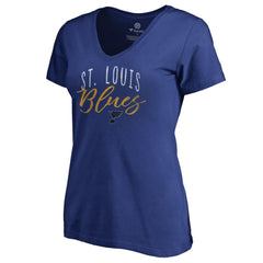St. Louis Blues Women's Graceful V-Neck T-Shirt