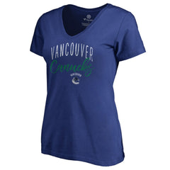 Vancouver Canucks Women's Graceful V-Neck T-Shirt
