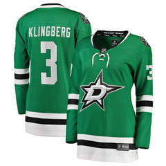 John Klingberg Dallas Stars Fanatics Women's Breakaway Player Jersey