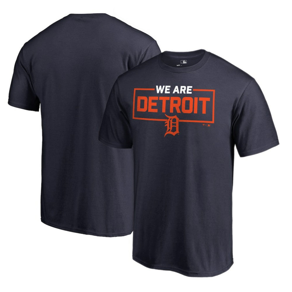 Detroit Tigers We Are Icon T-Shirt - Navy