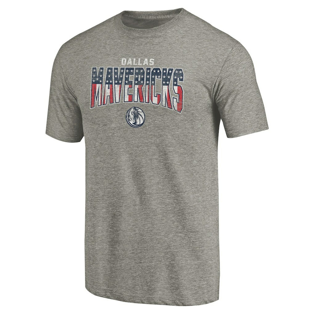 Dallas Mavericks Freedom Tri-Blend T-Shirt sale - Gray outlet