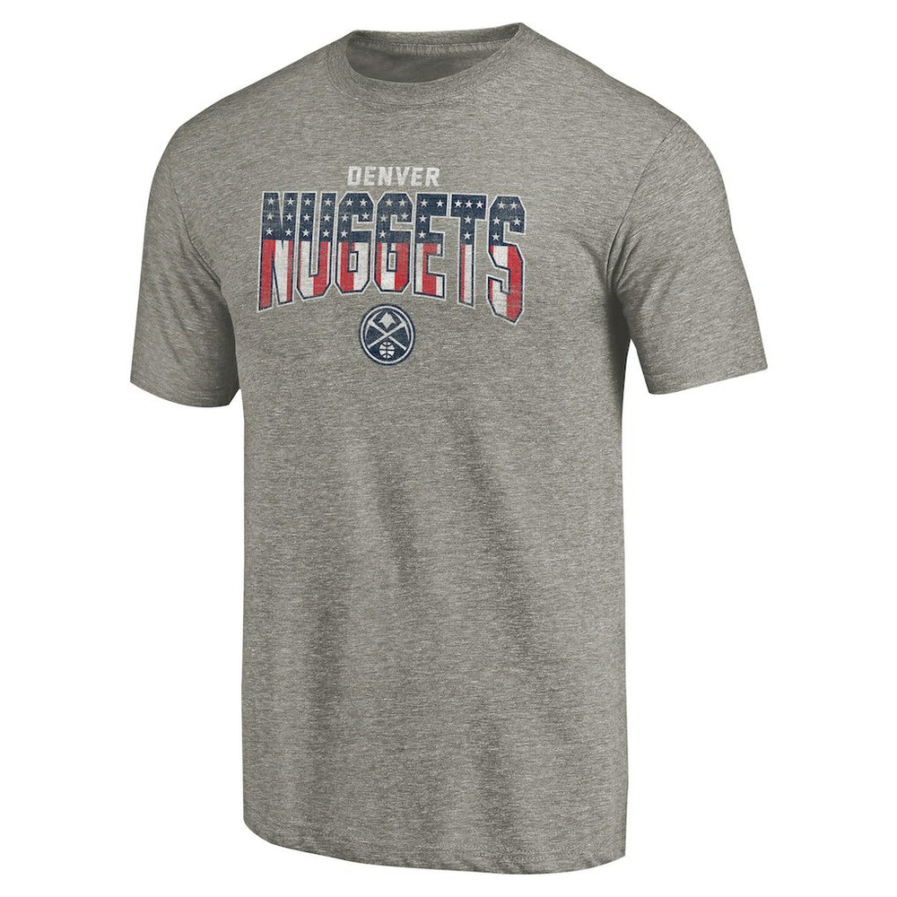 Denver Nuggets Freedom Tri-Blend T-Shirt sale - Gray cheap