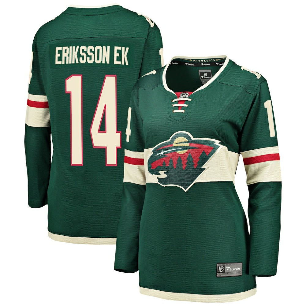 Joel Eriksson Ek Minnesota Wild Fanatics Women's Breakaway Player Jersey