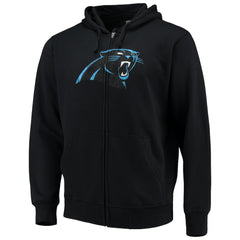 NFL Carolina Panthers G-III Sports by Carl Banks Primary Logo Full-Zip Hoodie