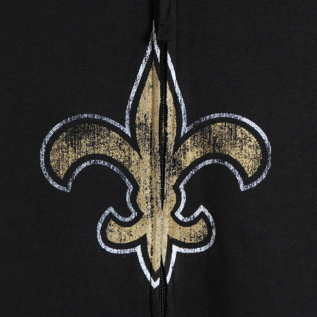NFL New Orleans Saints G-III Sports by Carl Banks Primary Logo Full-Zip Hoodie