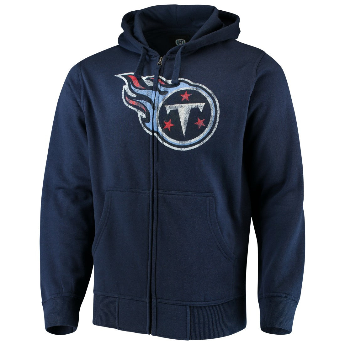 NFL Tennessee Titans G-III Sports by Carl Banks Primary Logo Full-Zip Hoodie