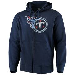 NFL Tennessee Titans G-III Sports by Carl Banks Primary Logo Full-Zip Hoodie