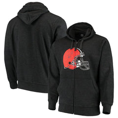 NFL Cleveland Browns G-III Sports by Carl Banks Primary Logo Full-Zip Hoodie