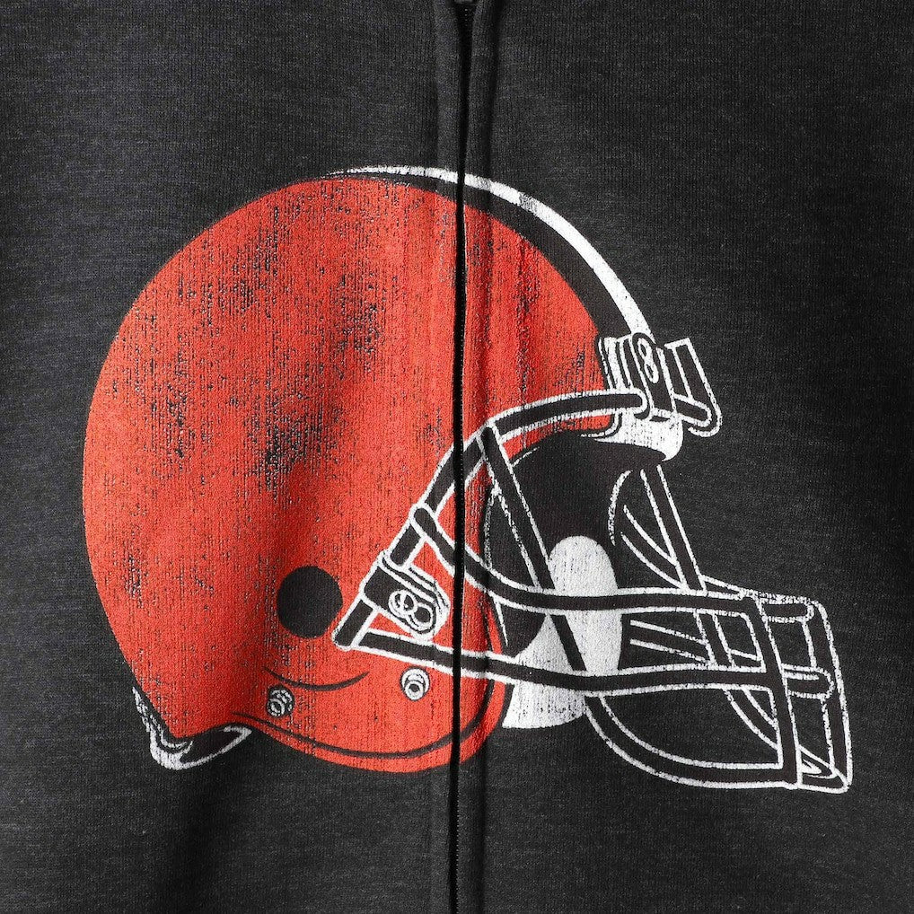 NFL Cleveland Browns G-III Sports by Carl Banks Primary Logo Full-Zip Hoodie
