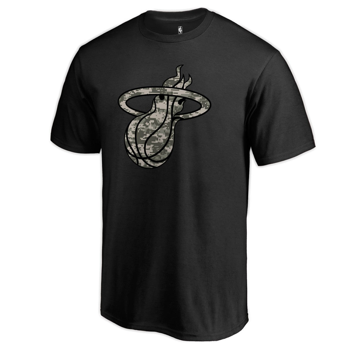 Miami Heat Cloak Camo T-Shirt - Black on sale