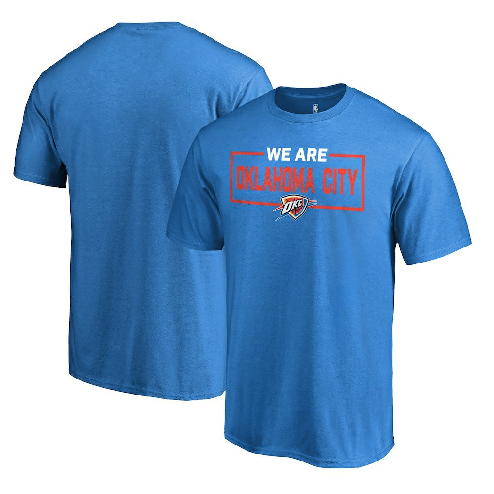 Oklahoma City Thunder We Are Iconic Collection T-Shirt - Blue discount
