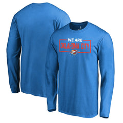 Oklahoma City Thunder We Are Iconic Collection Long Sleeve T-Shirt - Blue cheap
