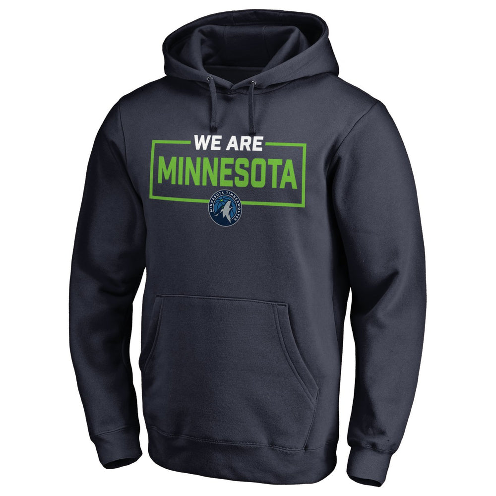 Minnesota Timberwolves We Are Iconic Collection Pullover Hoodie - Navy shop