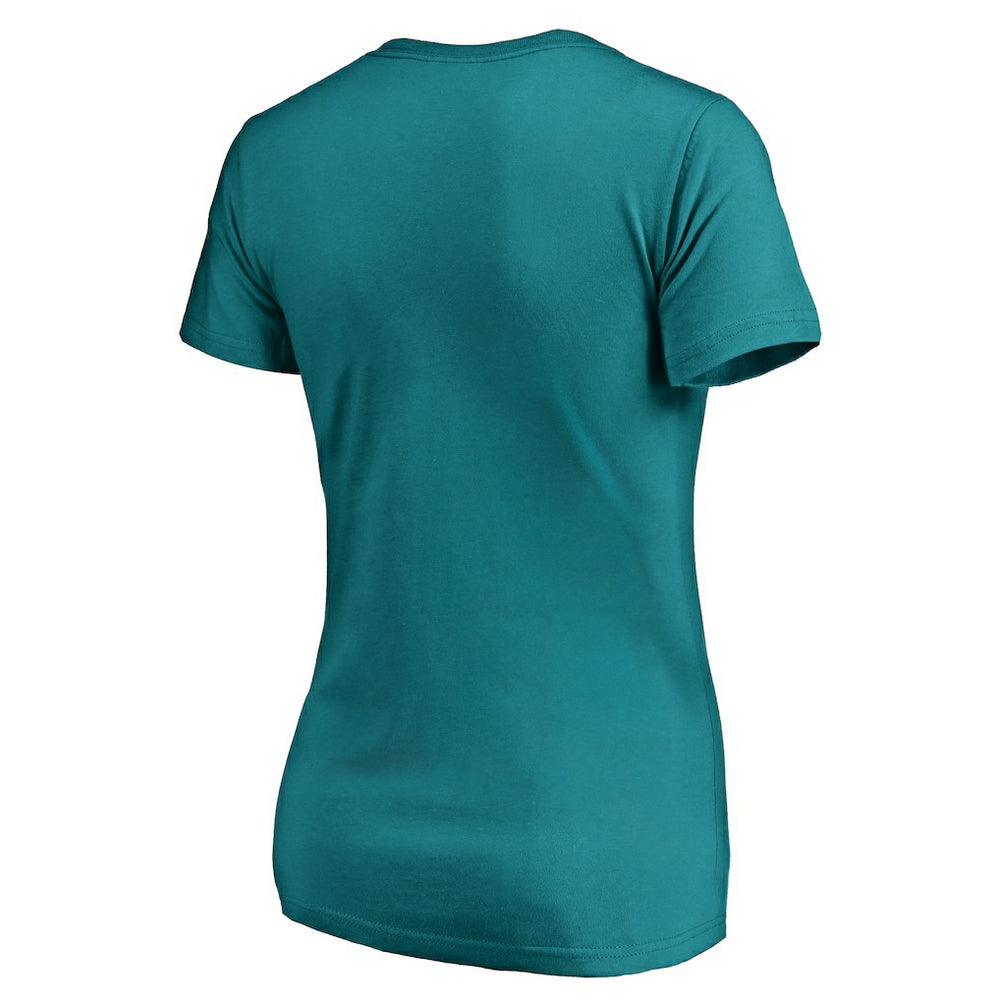 NFL Miami Dolphins Women's We Are Icon V-Neck T-Shirt