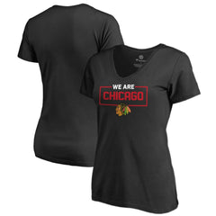 Chicago Blackhawks Women's Iconic Collection V-Neck T-Shirt