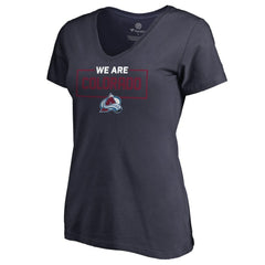 Colorado Avalanche Women's Iconic Collection V-Neck T-Shirt