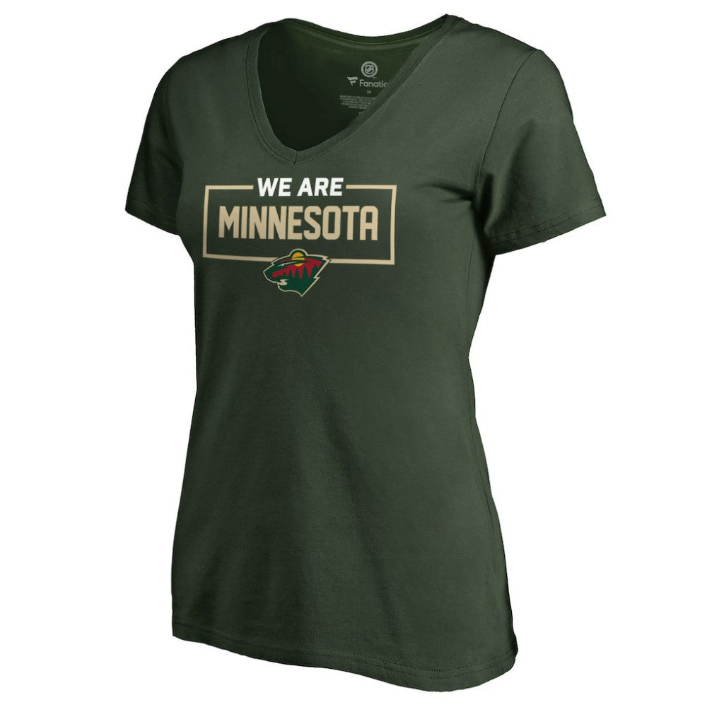 Minnesota Wild Women's Iconic Collection V-Neck T-Shirt