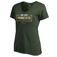 Minnesota Wild Women's Iconic Collection V-Neck T-Shirt