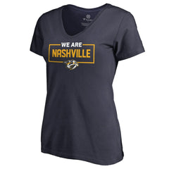 Nashville Predators Women's Iconic Collection V-Neck T-Shirt