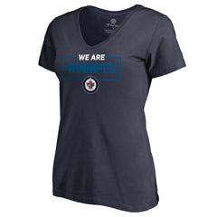 Winnipeg Jets Women's Iconic Collection V-Neck T-Shirt