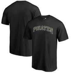Pittsburgh Pirates Armed Forces Wordmark T-Shirt - Black