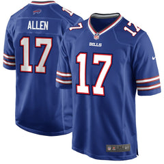 NFL Buffalo Bills Josh Allen  Youth Game Jersey