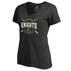 Vegas Golden Knights Women's Hometown Collection Battle Ready V-Neck T-Shirt