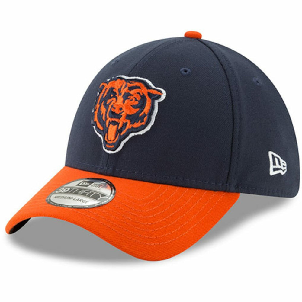 NFL Chicago Bears Team Classic Two-Tone 39THIRTY Flex Hat
