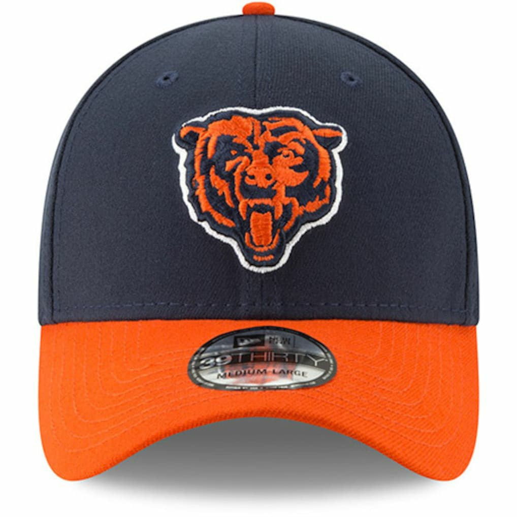 NFL Chicago Bears Team Classic Two-Tone 39THIRTY Flex Hat
