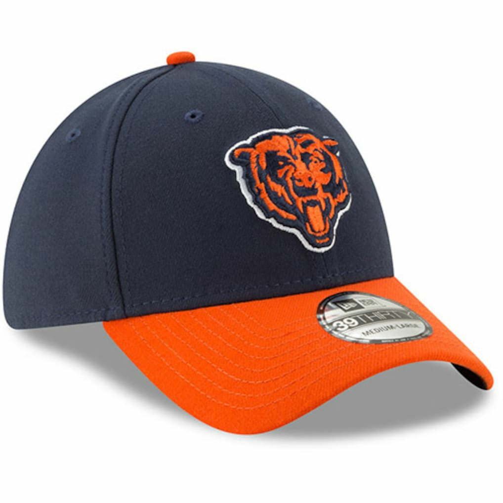 NFL Chicago Bears Team Classic Two-Tone 39THIRTY Flex Hat