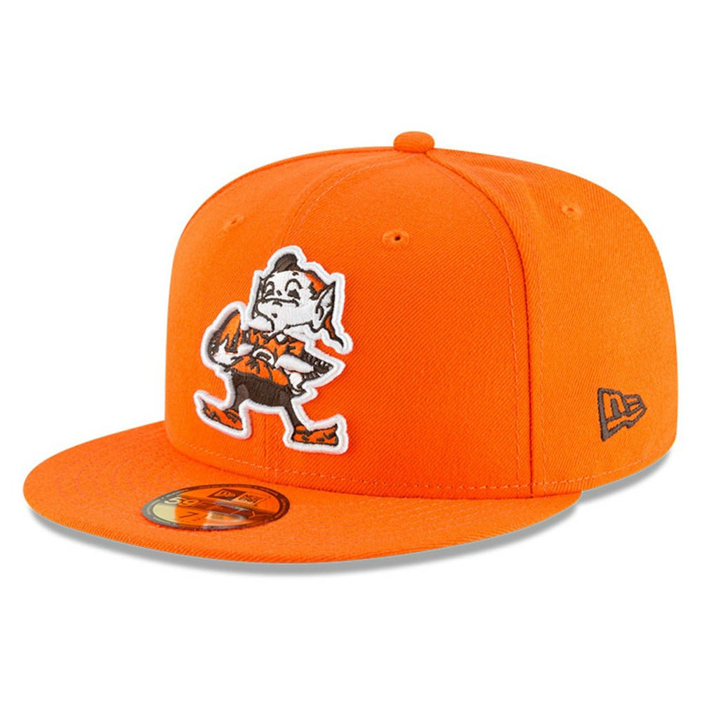 NFL Cleveland Browns Omaha Brownie The Elf Throwback 59FIFTY Fitted Hat
