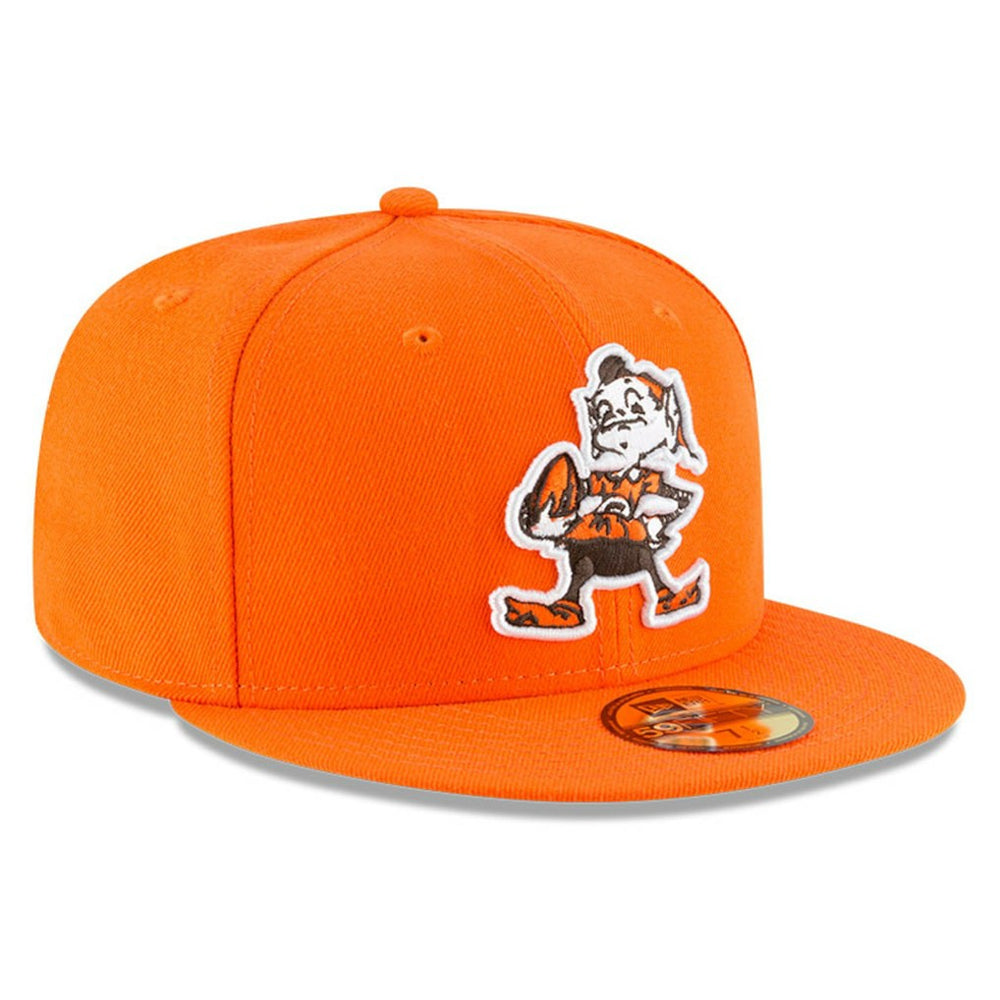 NFL Cleveland Browns Omaha Brownie The Elf Throwback 59FIFTY Fitted Hat