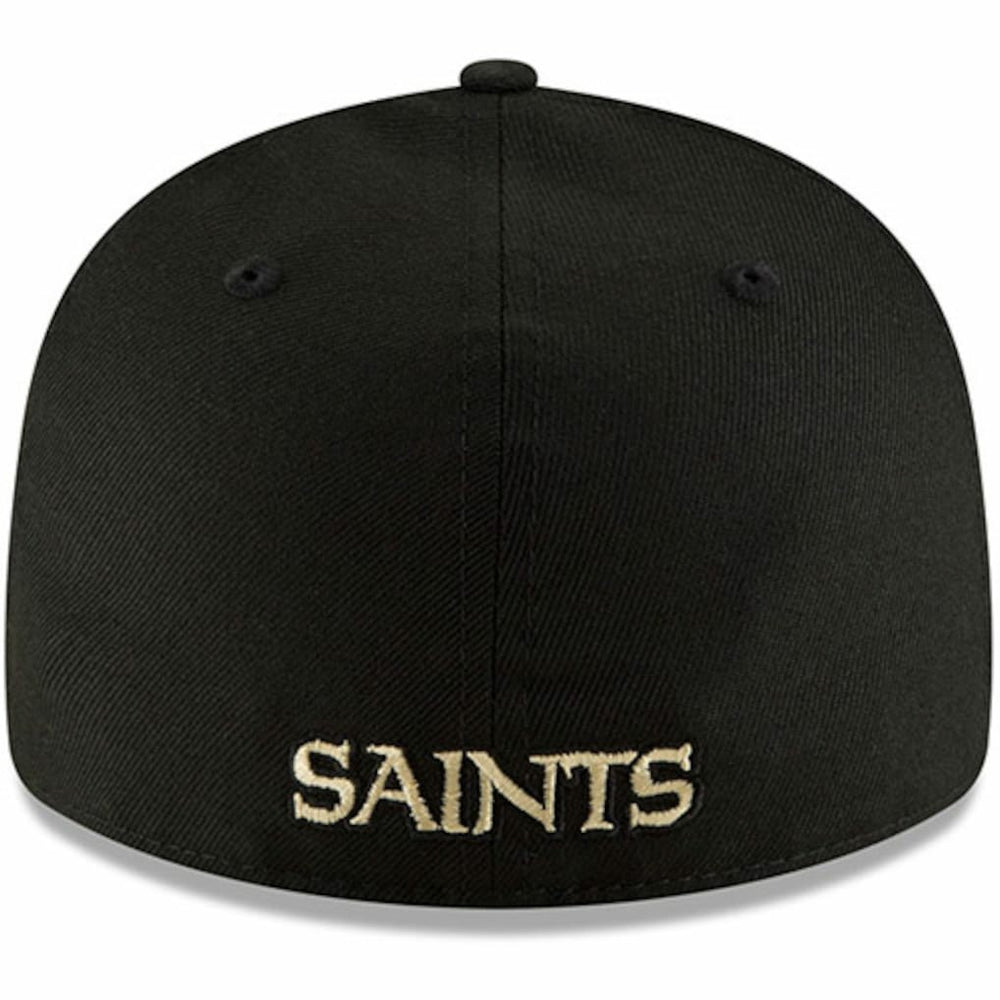 NFL New Orleans Saints Alternate Logo Omaha Low Profile 59FIFTY Fitted Hat