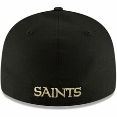 NFL New Orleans Saints Alternate Logo Omaha Low Profile 59FIFTY Fitted Hat