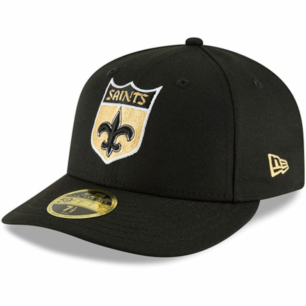 NFL New Orleans Saints Omaha Throwback Low Profile 59FIFTY Fitted Hat