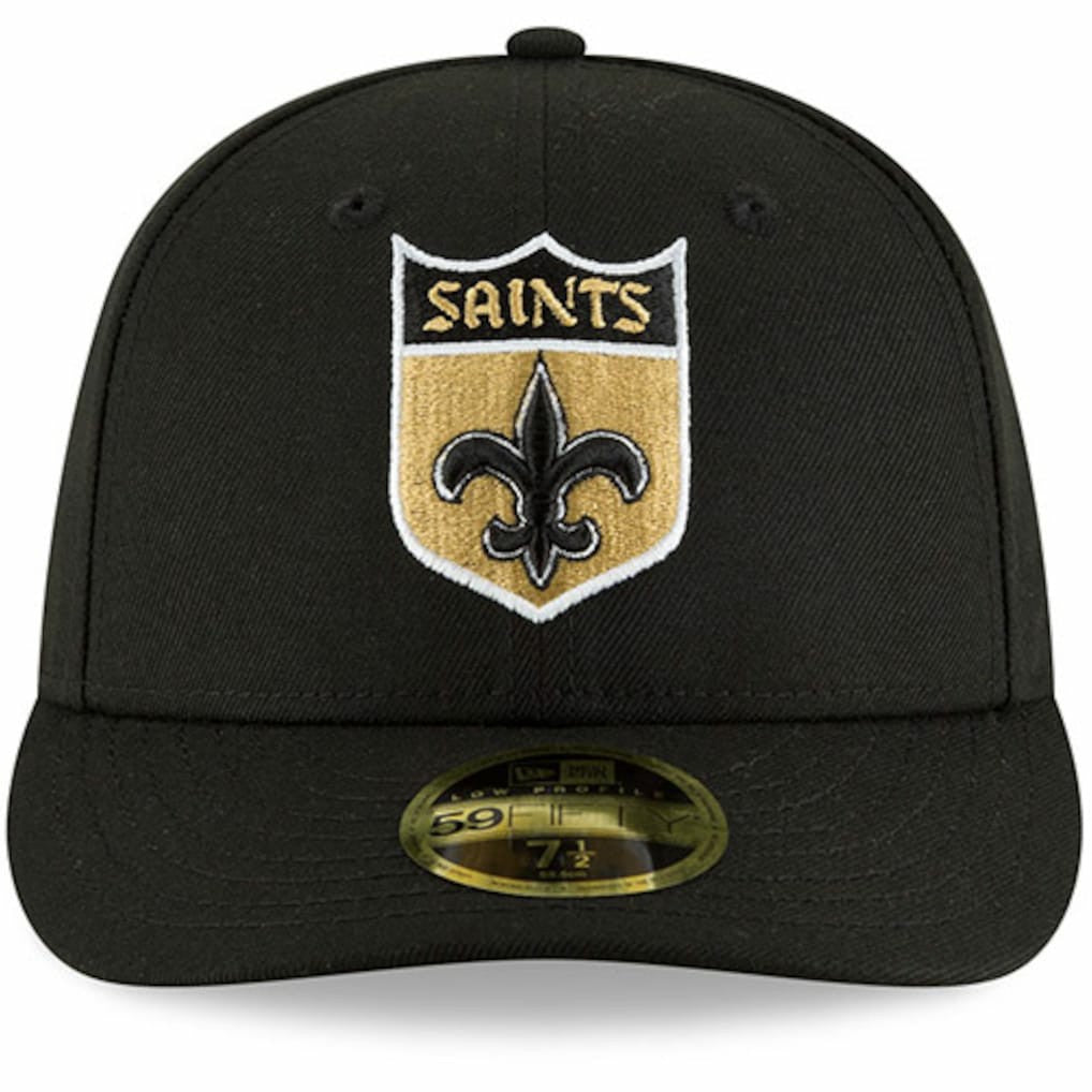 NFL New Orleans Saints Omaha Throwback Low Profile 59FIFTY Fitted Hat