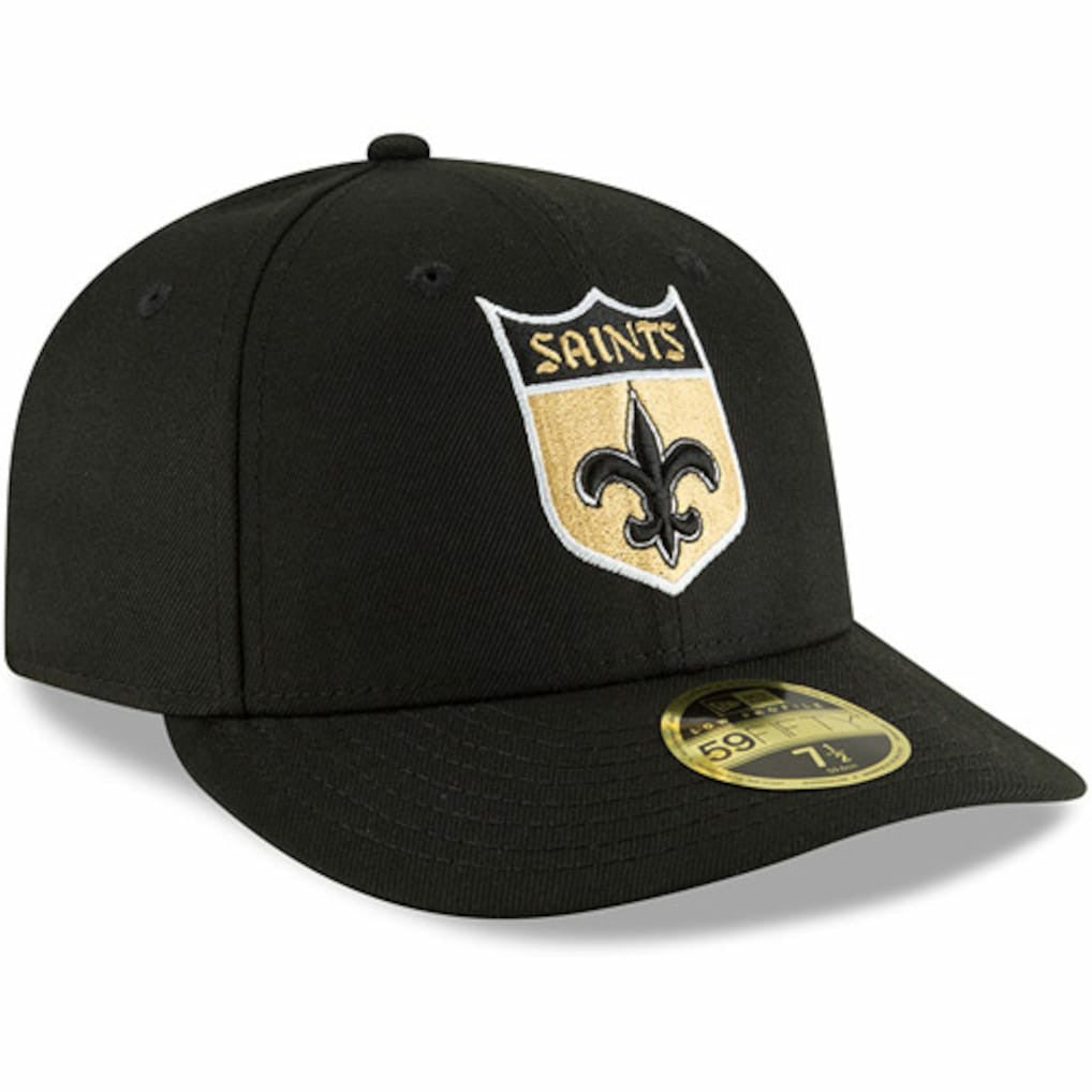NFL New Orleans Saints Omaha Throwback Low Profile 59FIFTY Fitted Hat
