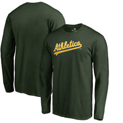 Athletics Team Wordmark Long Sleeve T-Shirt - Green