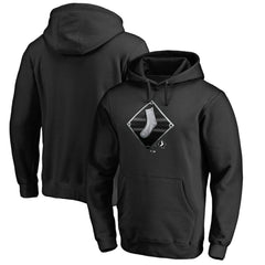Chicago White Sox Midnight Mascot Pullover Hoodie - Black
