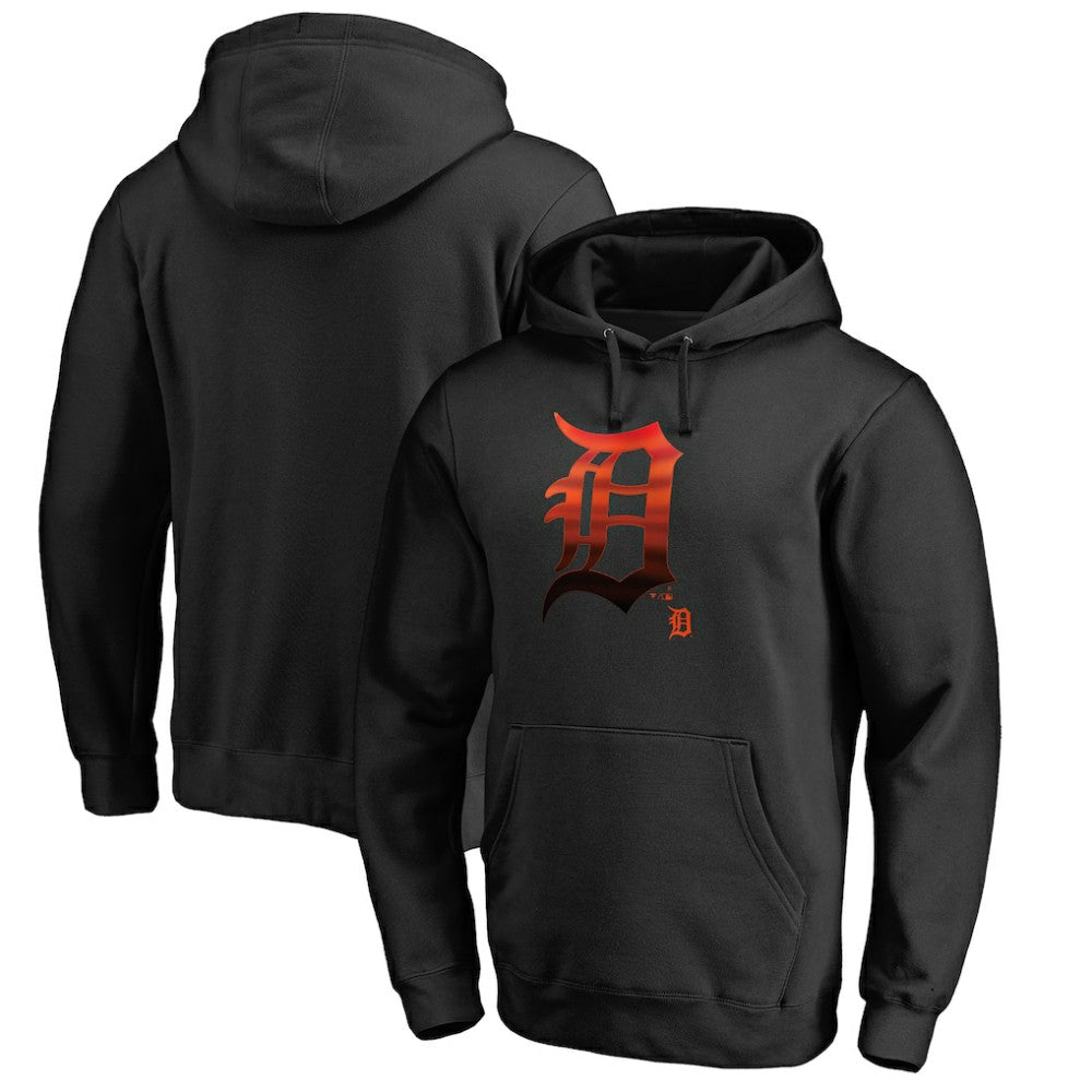 Detroit Tigers Midnight Mascot Pullover Hoodie - Black