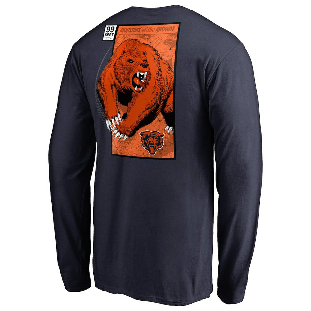 NFL Chicago Bears Midway Monster Long Sleeve T-Shirt