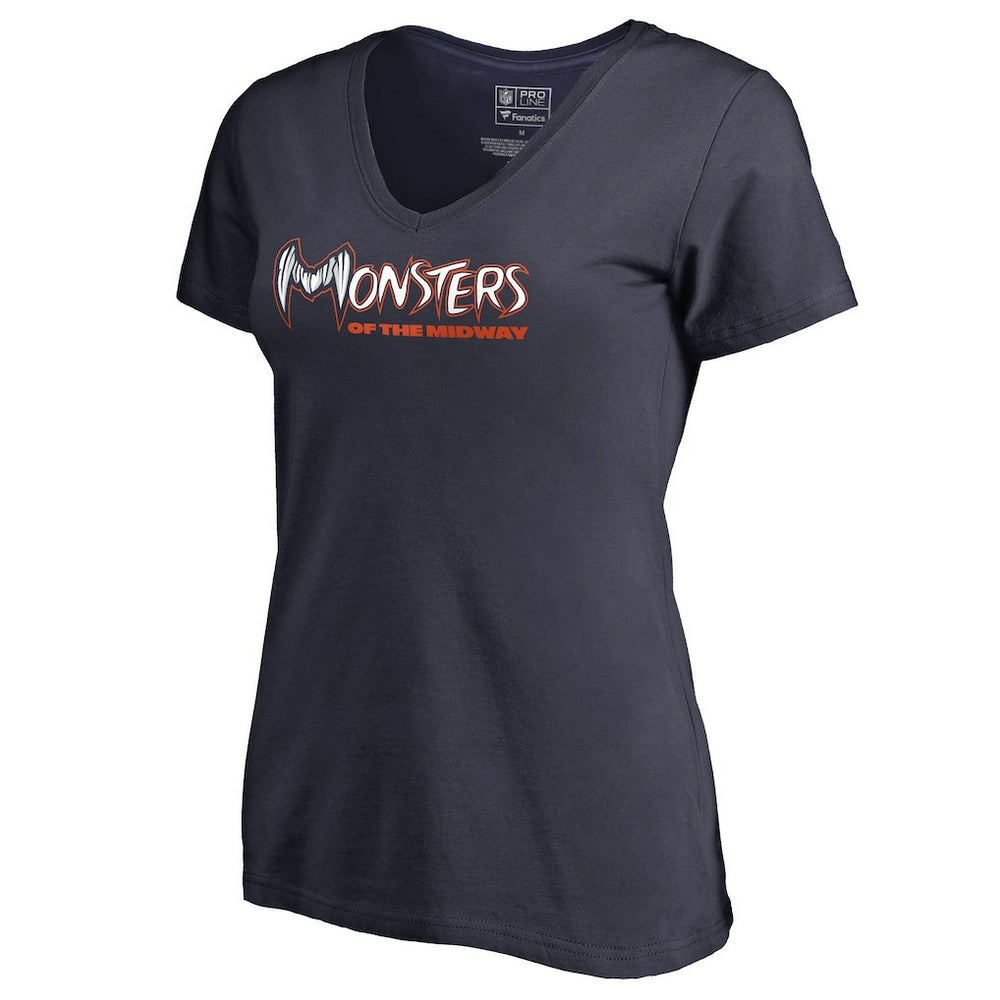 NFL Chicago Bears Women's Monsters V-Neck T-Shirt