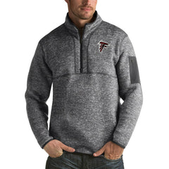 NFL Atlanta Falcons Antigua Fortune Big & Tall Quarter-Zip Pullover Jacket