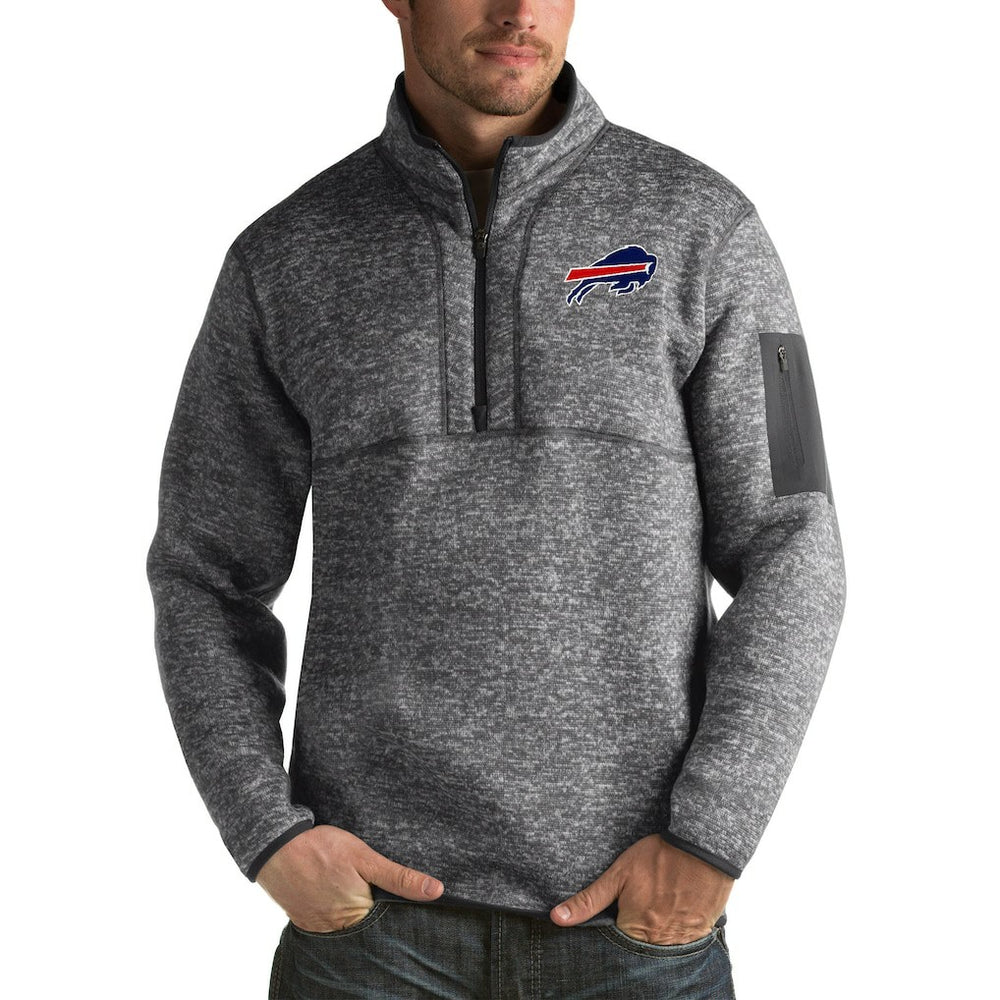 NFL Buffalo Bills Antigua Fortune Big & Tall Quarter-Zip Pullover Jacket